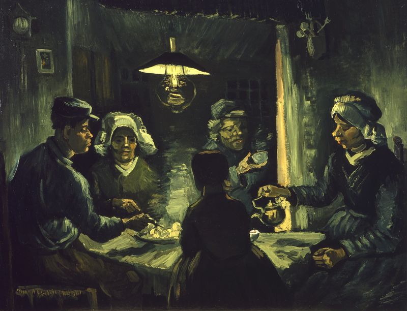Vincent van Gogh, De aardappeleters, april - mei 1885
