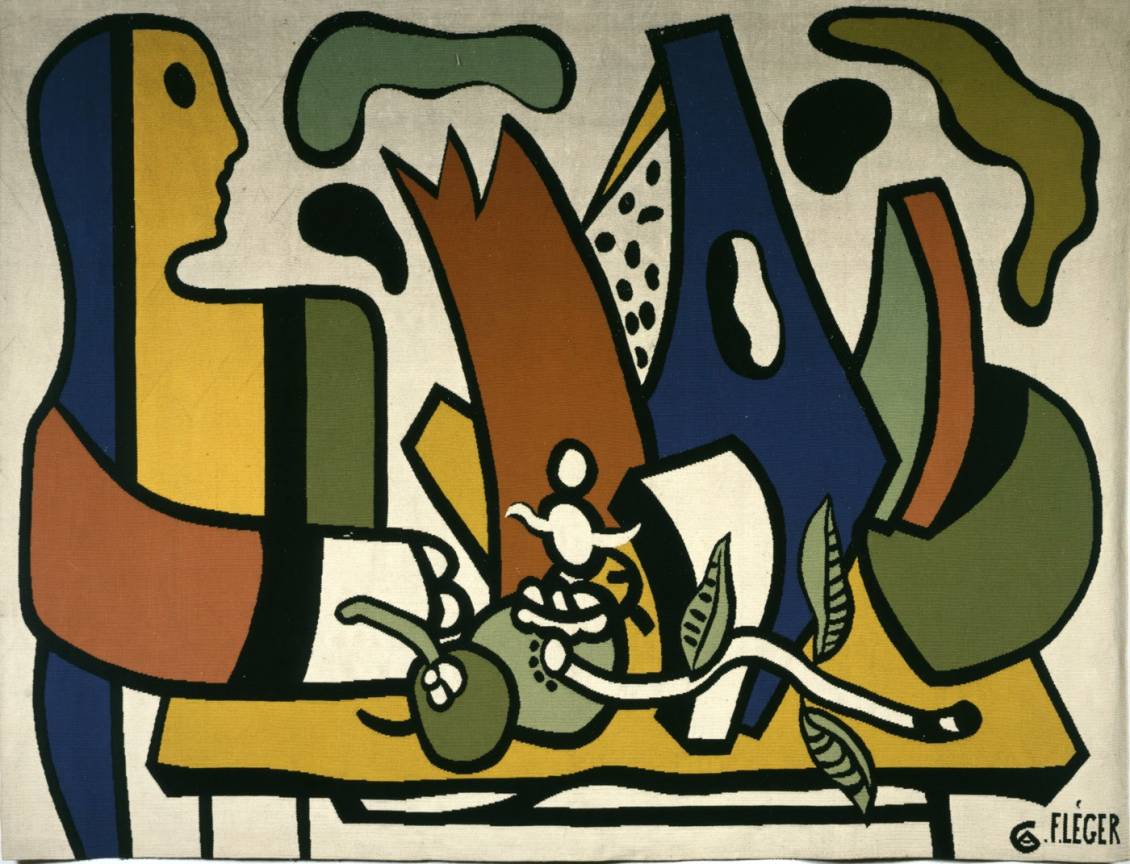 Fernand Léger, Personage en stilleven, 1951