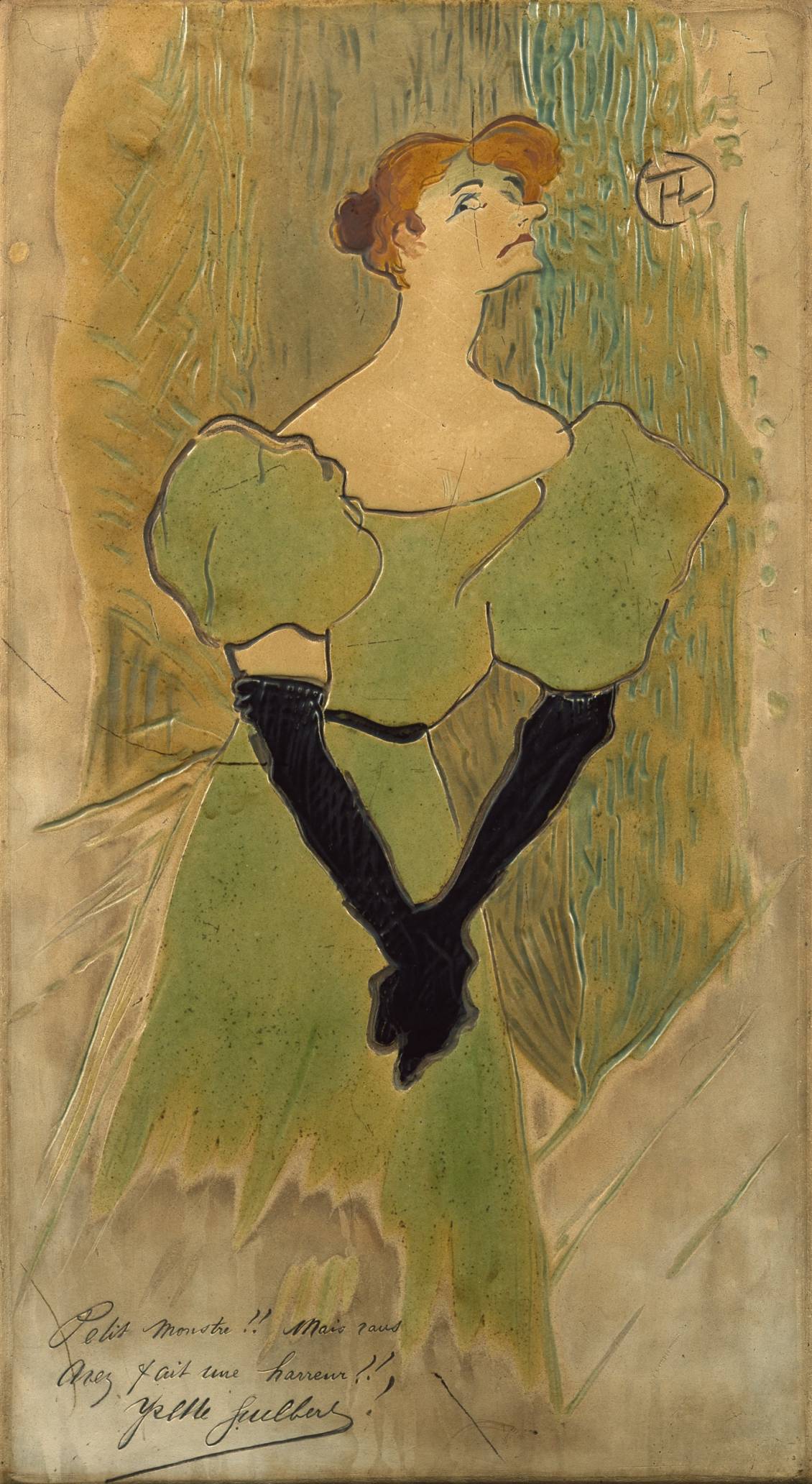 Henri de Toulouse-Lautrec, Yvette Guilbert, 1895