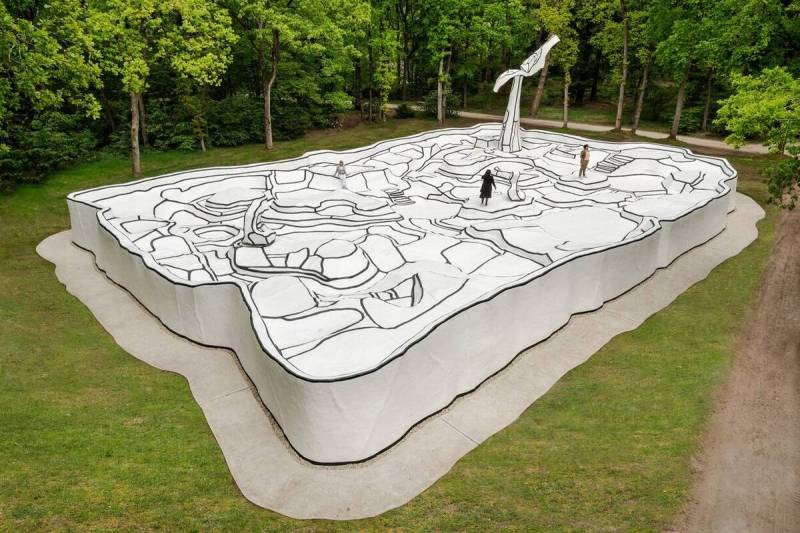 Image result for Jean Dubuffet's Jardin d'Emaille