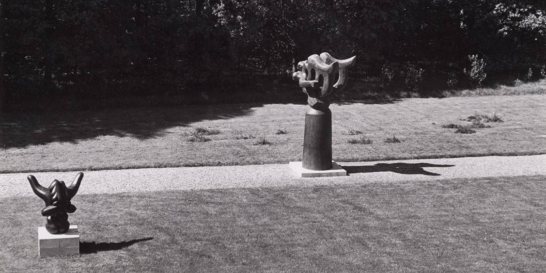 Exhibition 'Jacques Lipchitz, 116 sculptures', 1958