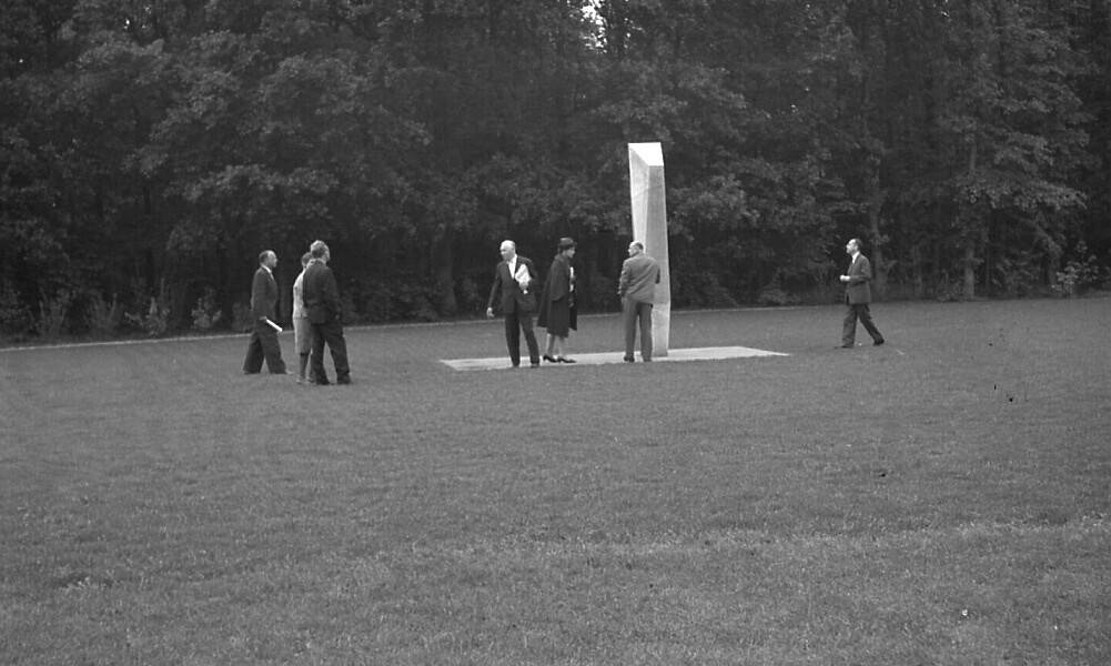 Opening of the sculpture garden, 3 juni 1961