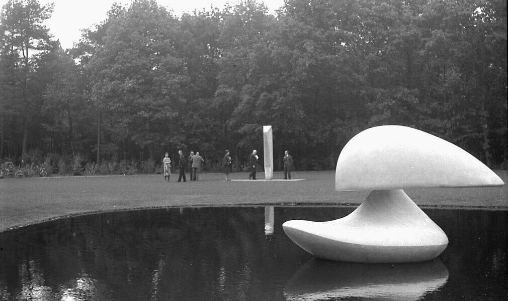 Opening of the sculpture garden, 3 juni 1961