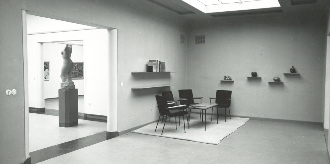 Interior with reading corner, 1953