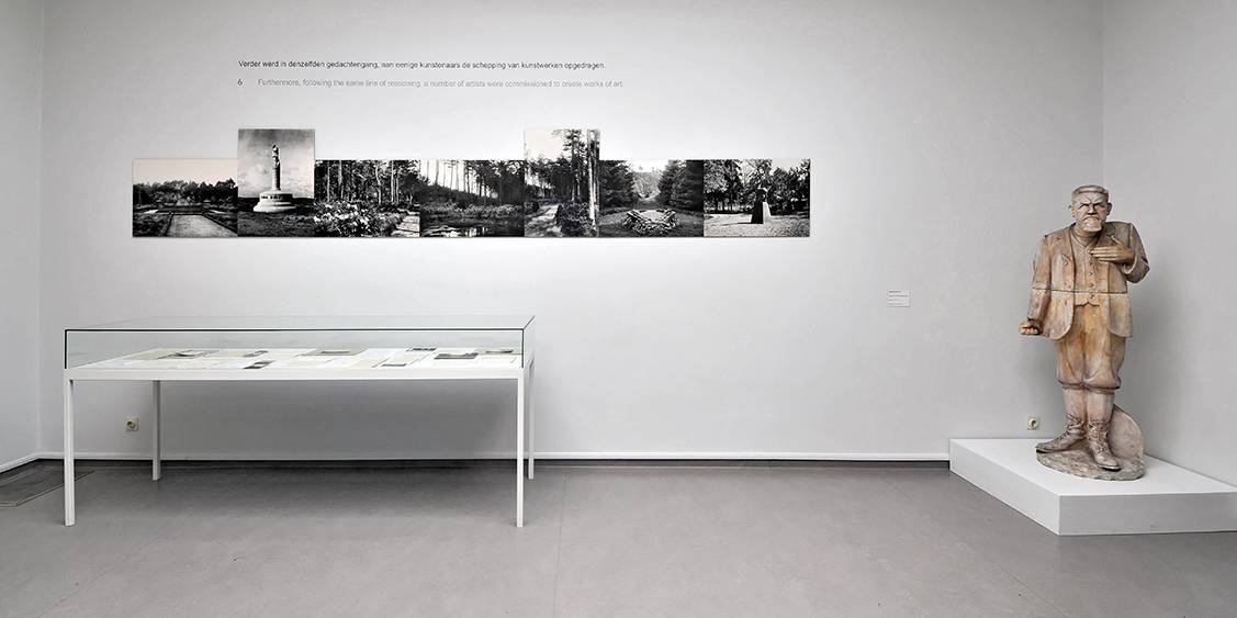 Tentoonstellingsoverzicht 'Het scheppen van een blijvend monument', 2010
