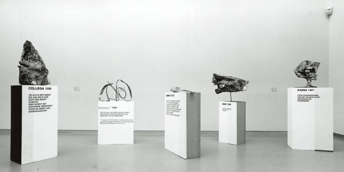 Tentoonstellingsoverzicht 'Franz West', 1997