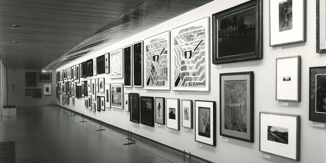Tentoonstelling 'Hele collectie in een half museum', 1987