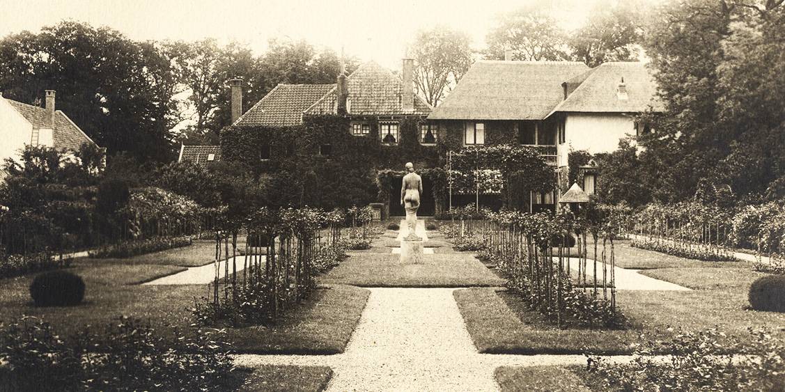 H.P. Berlage, Groot Haesebroek te Wassenaar, tuin, tussen 1924-1930