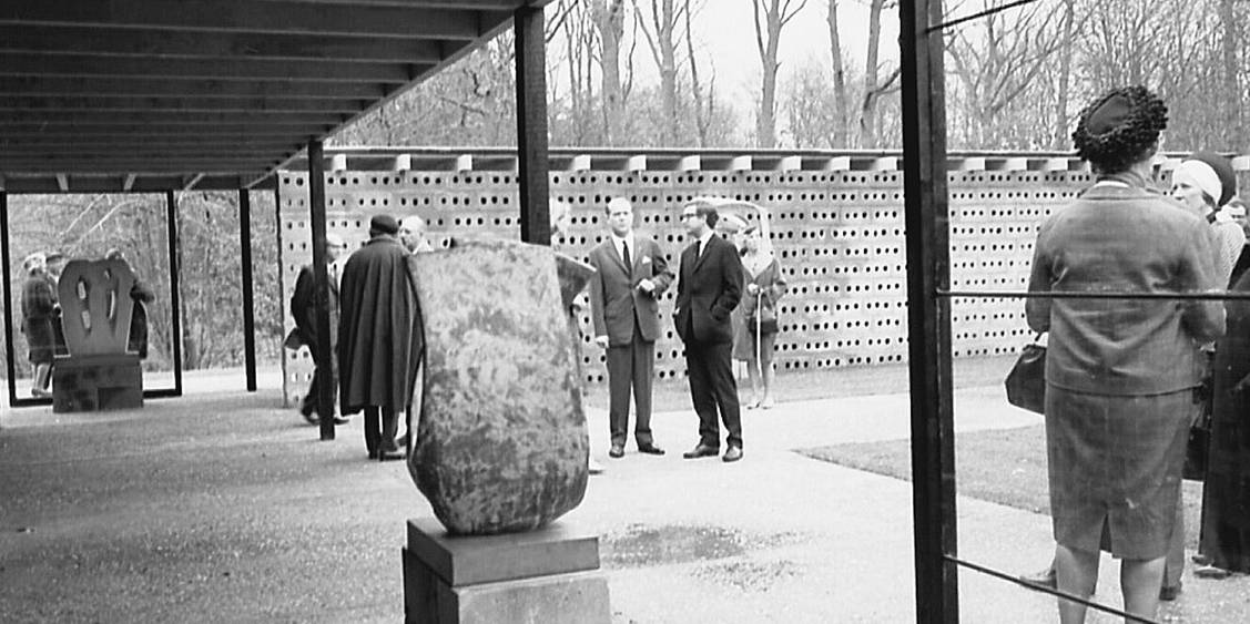 Exhibition Barbara Hepworth, Rietveld pavilion 1965