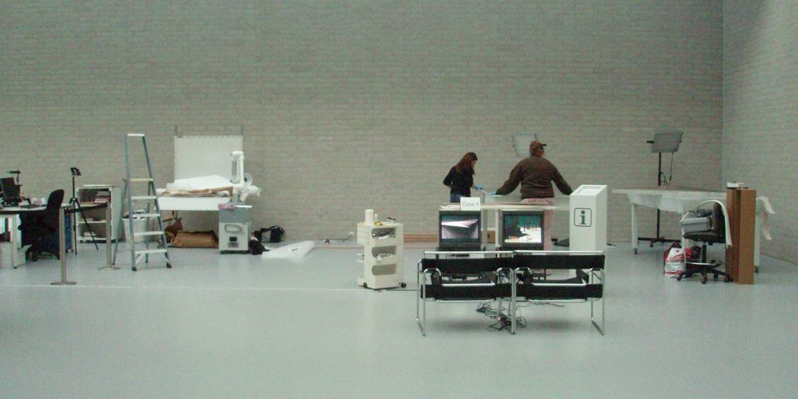 Tentoonstellingsoverzicht 'Inside installations', 2006