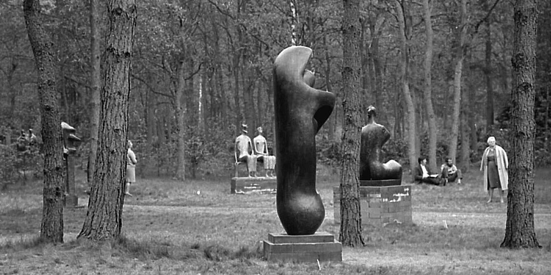 Exhibition Henry Moore, 1968