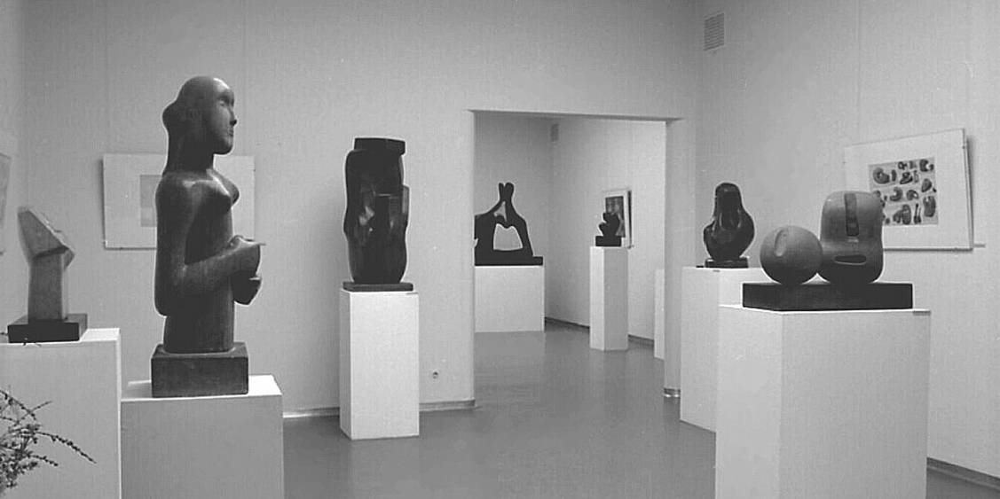 Exhibition Henry Moore, 1968