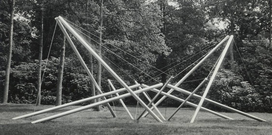 Tentoonstelling Kenneth Snelson, 1969