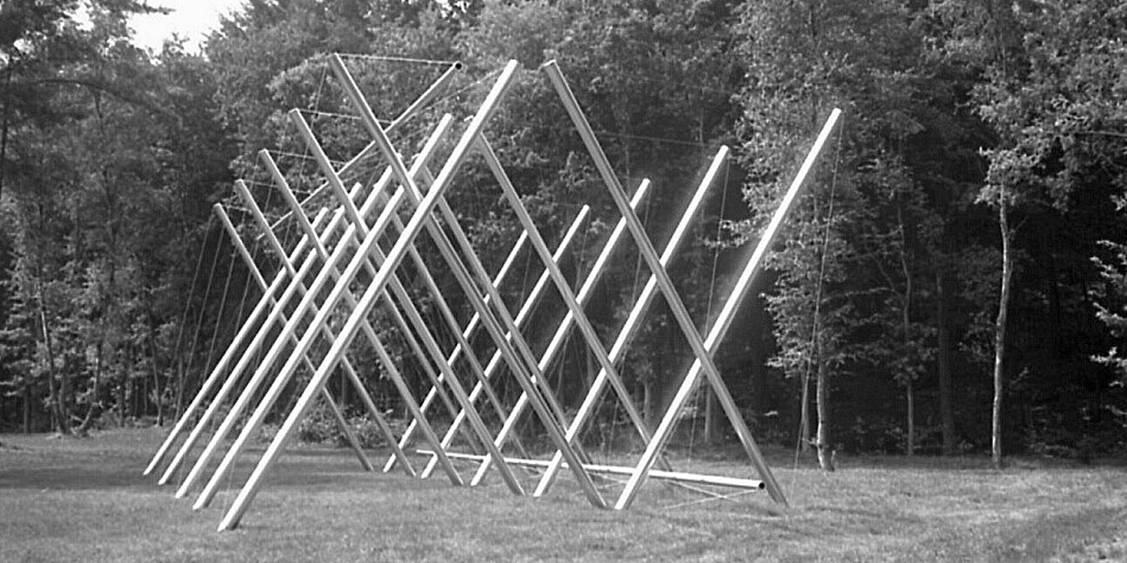 Exhibition Kenneth Snelson, 1969