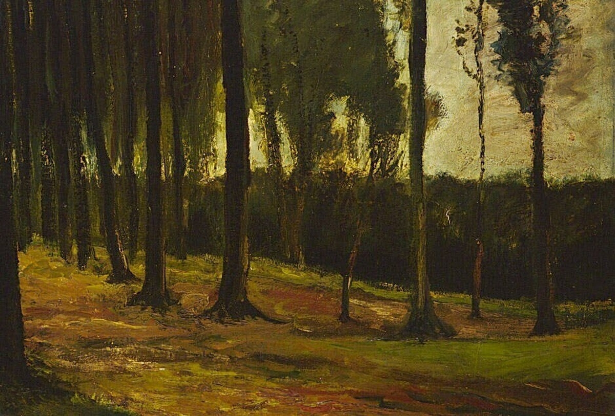 Vincent van Gogh, Bosrand, 1883
