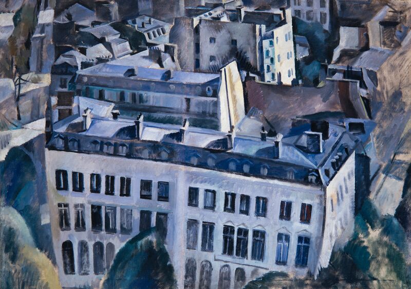 Robert Delaunay, Studie voor 'La Ville', 1909-1910 