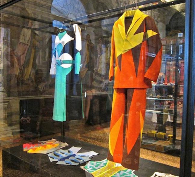 Giacomo Balla, futuristische kleding, waaronder een jurk voor zijn dochter Luce