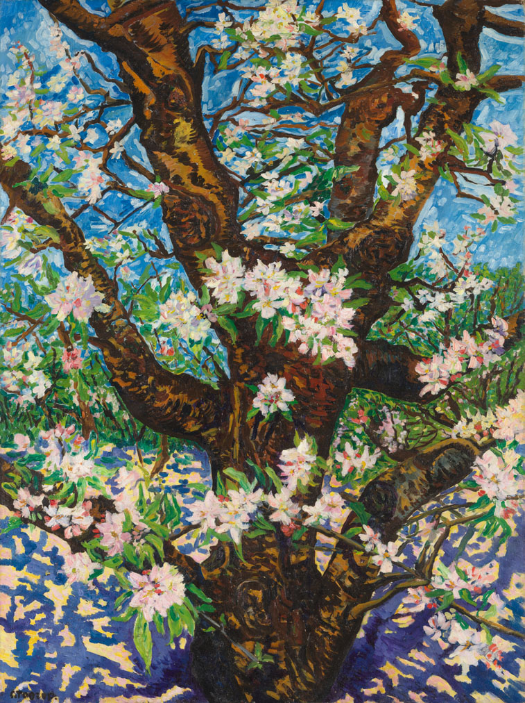 Charley Toorop, Oude bloeiende appelboom, 1949 