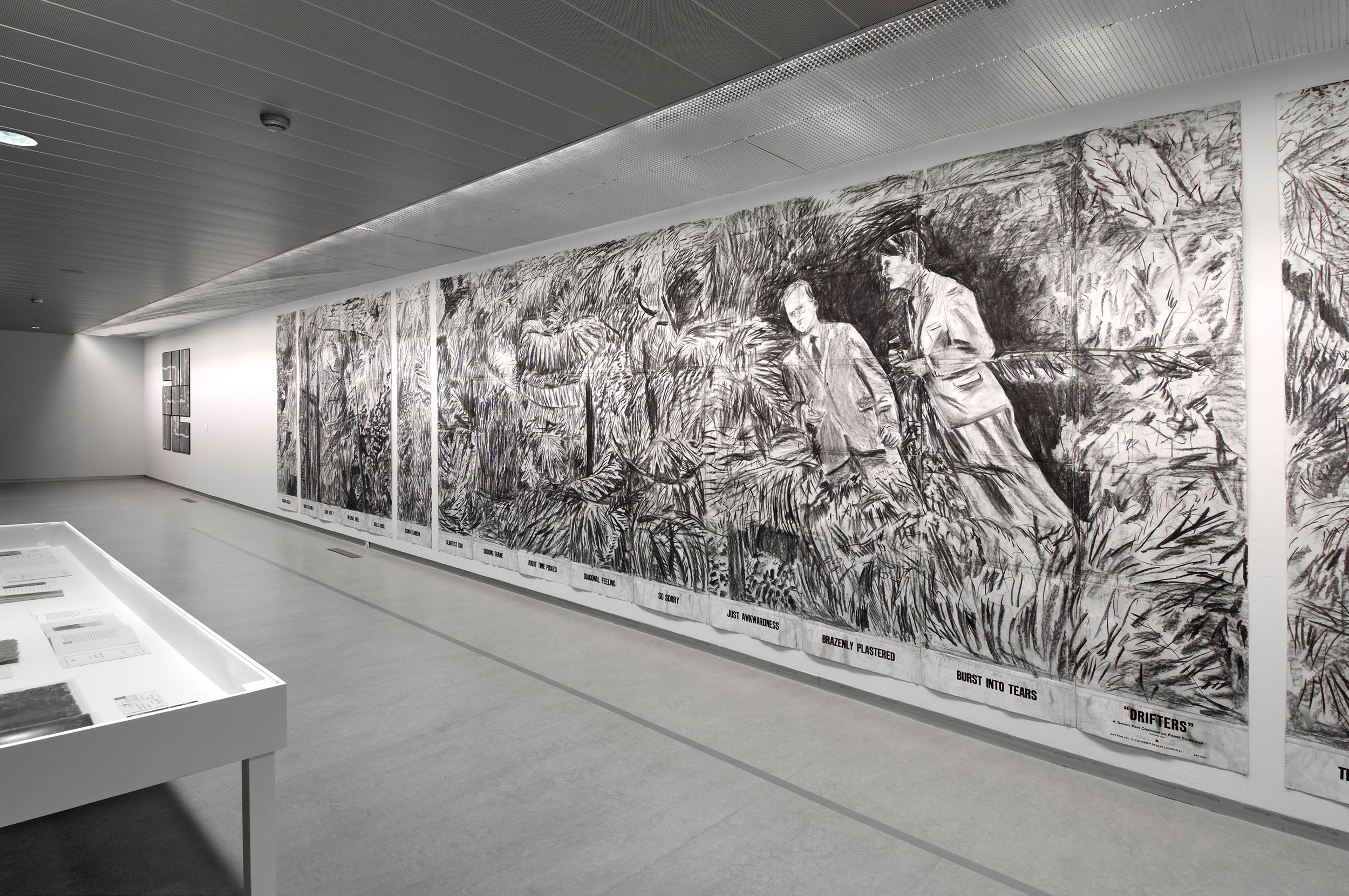 Gilbert & George, Drifters, opstelling in 2010