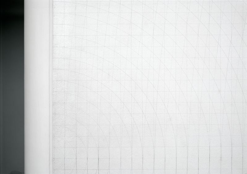 Wall drawing #120 van Sol Lewitt (detail)