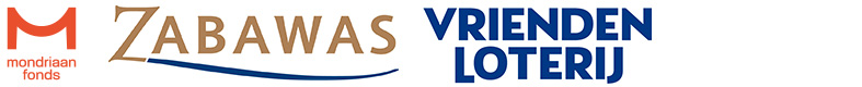 Logo's Mondriaanfonds, Stichting Zabawas, Vriendenloterij