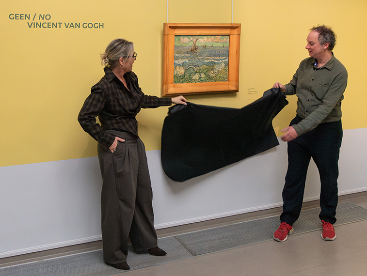 Benno Tempel en Tanja Jess onthullen het valse schilderij van Van Gogh