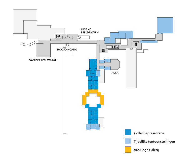 Plattegrond museum